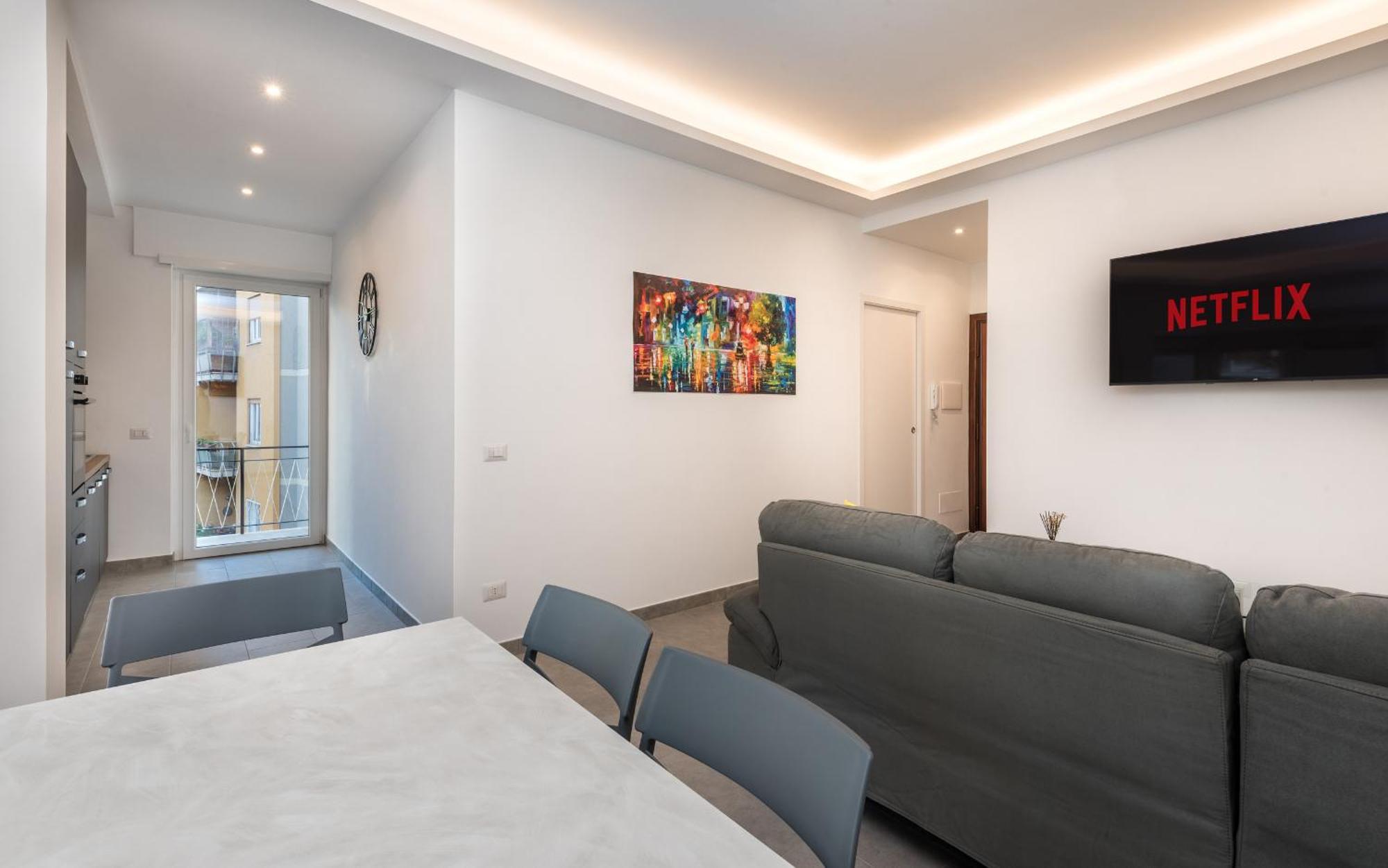 Ponte Milvio, Flat Moderno Con Ac, Wi-fi, Netflix * Rome